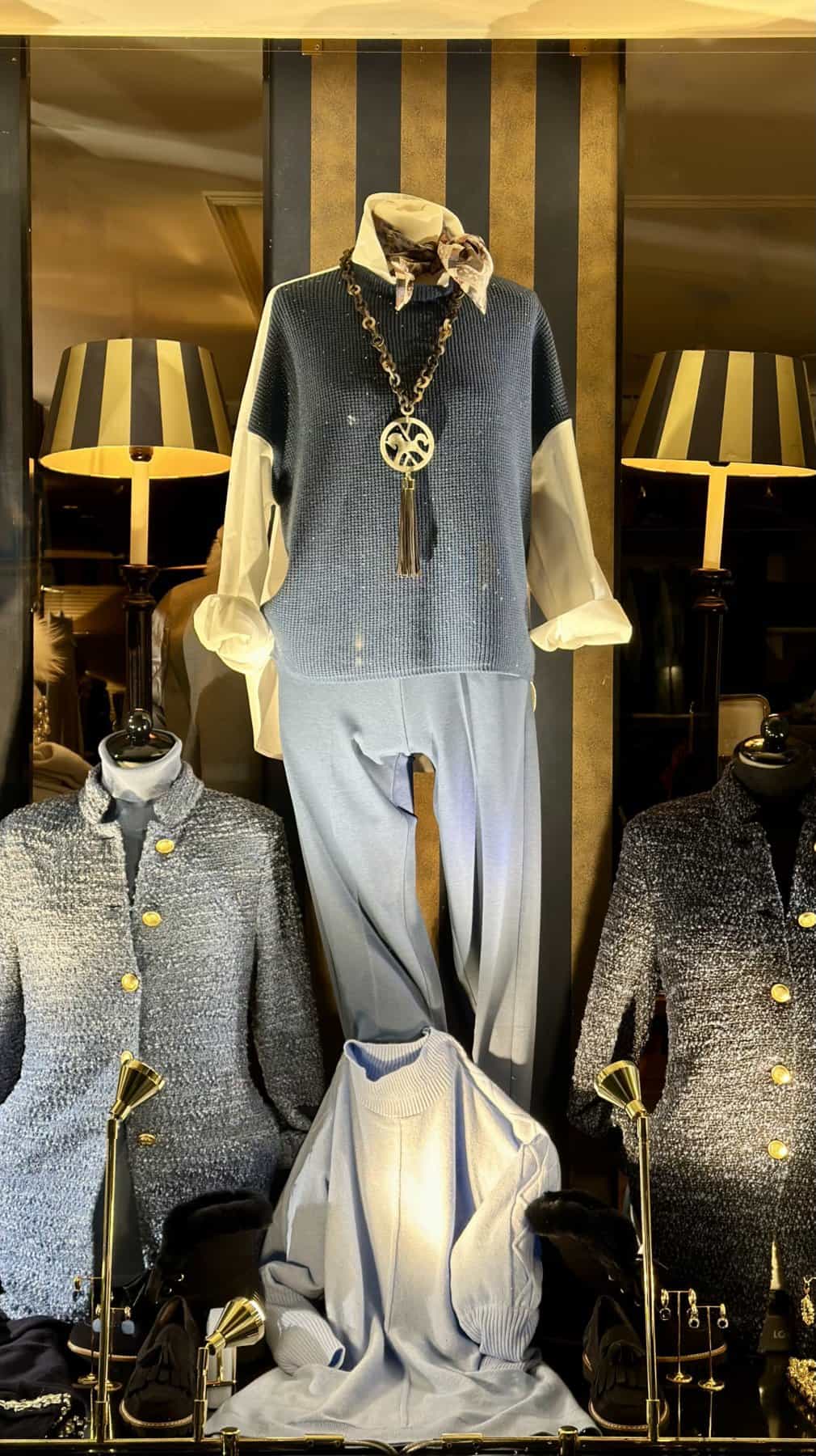 Le Tricot Perugia Trui Met Pantalon