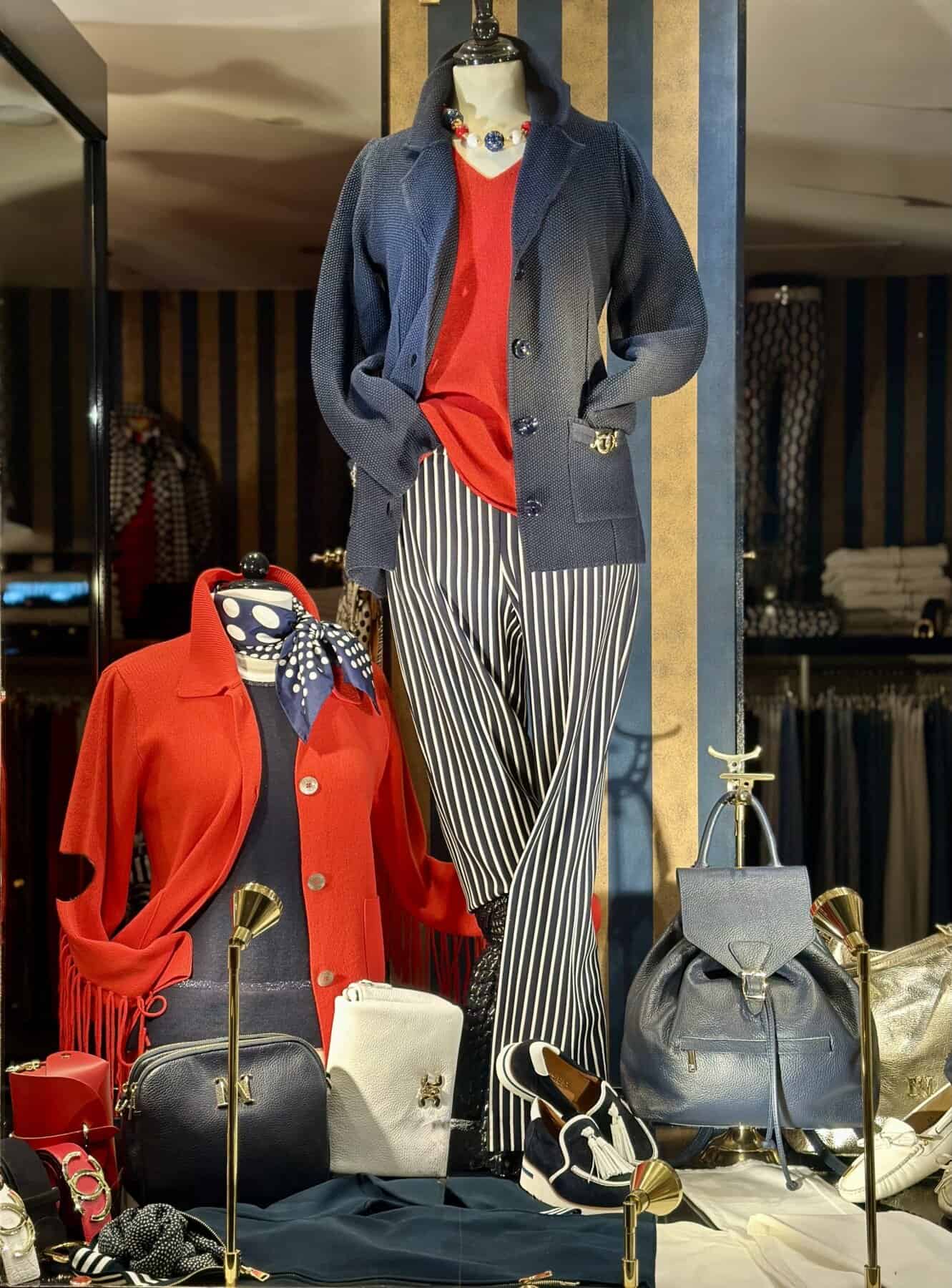 Marine Katoen Vestje