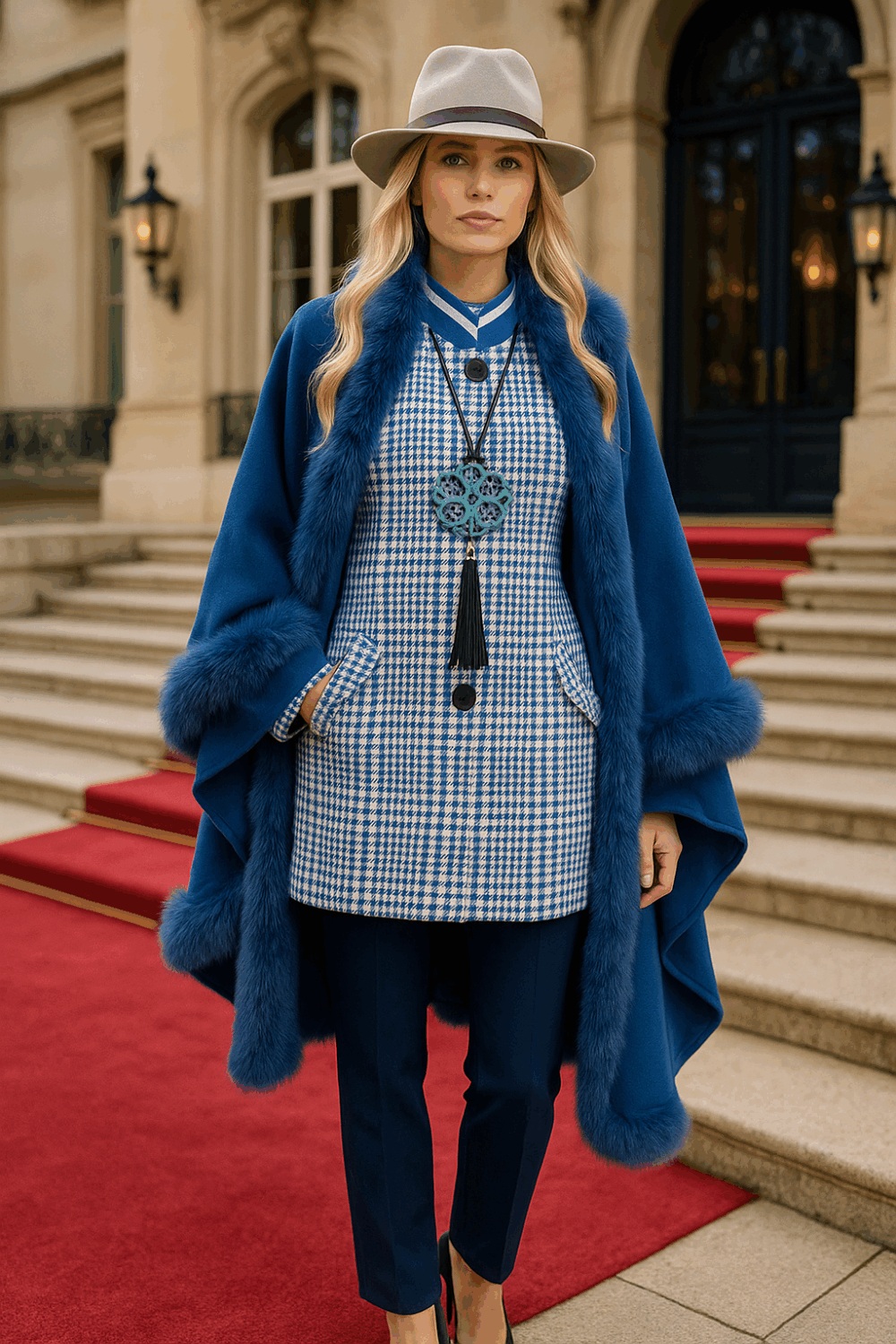 Nino colombo bleu met sand